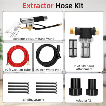 Sakerplus Extractor Hose Kit for Shop Vac